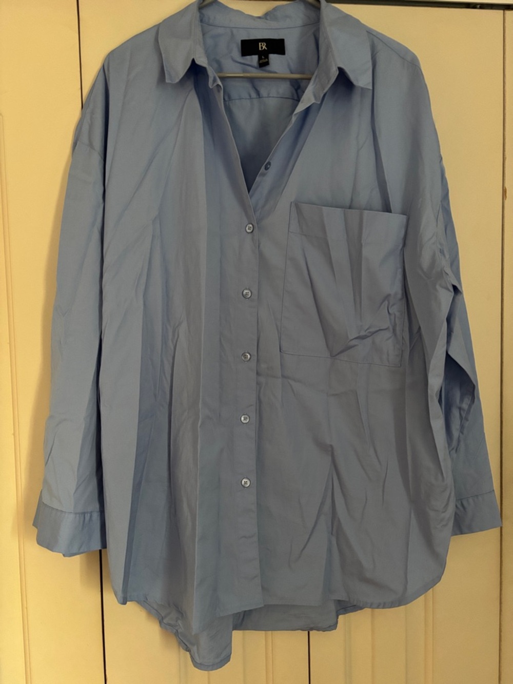 Banana Republic Pale Blue Men's Button-Down Shirt